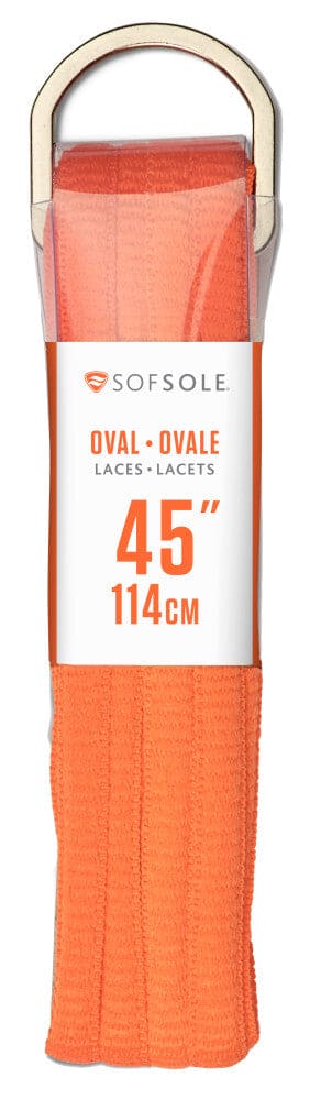 Sofsole Athletic Oval Laces Orange 45 - Default Title