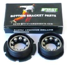 Bottom Bracket Set For Racer Mtb Pin Type Black - Default Title