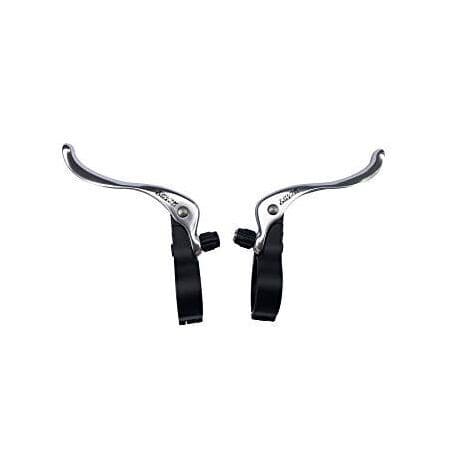 Tektro Brake Levers Inline Brake Levers 31 8 Mm Clamp For Road Cyclo X Bikes Alloy Hinged Sold In Pairs Silver Lever Black Clamp - Default Title