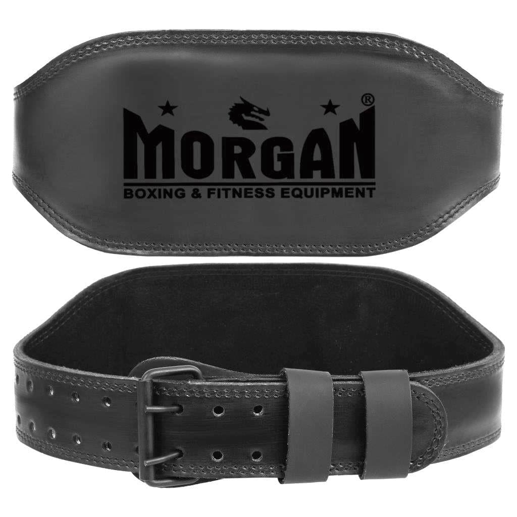 Morgan B2 Bomber 15Cm Wide Leather Weight Lifting Belt - Small