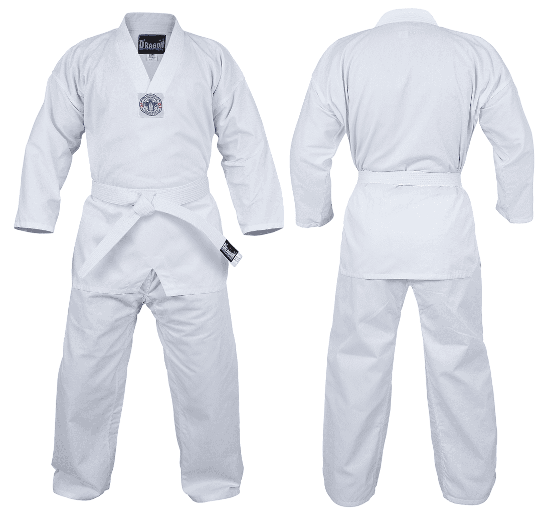 Dragon Deluxe Taekwondo Uniform 8Oz - 00000 Option