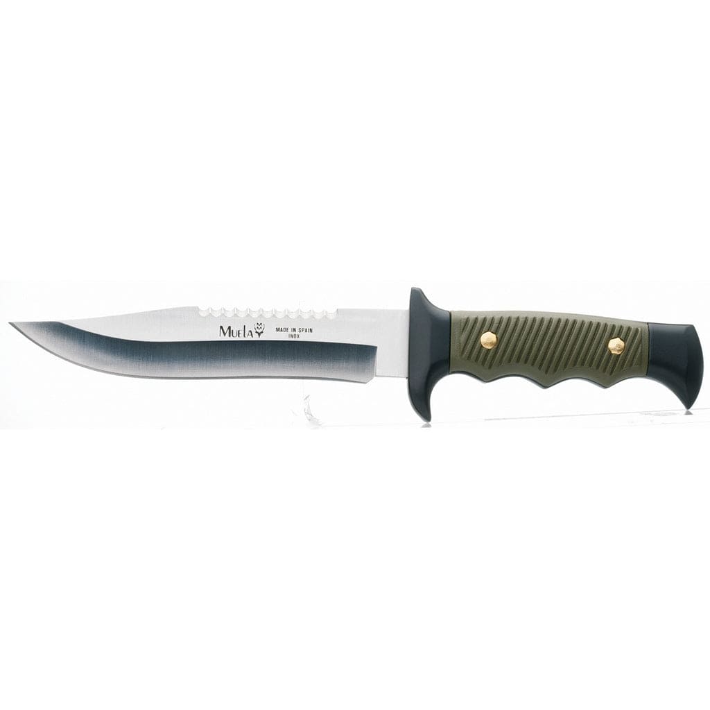 Muela Military/Green Handle Knife