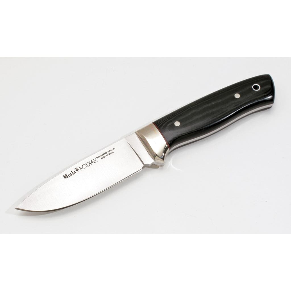 Muela Kodiak-10M/Black Micarta Handle Knife