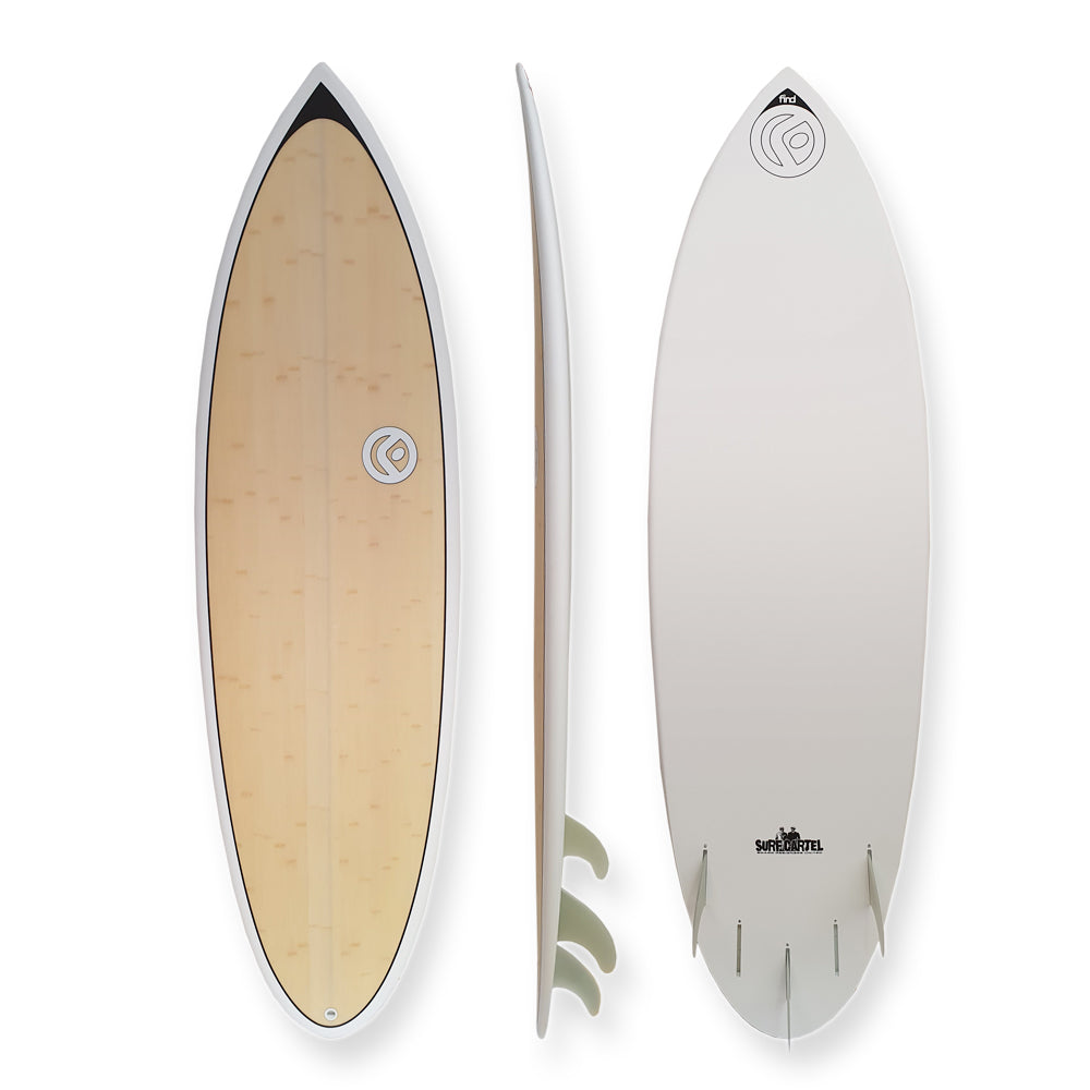 Find™ Blitz Ecoflex 60 Bamboo Surfboard - Default Title