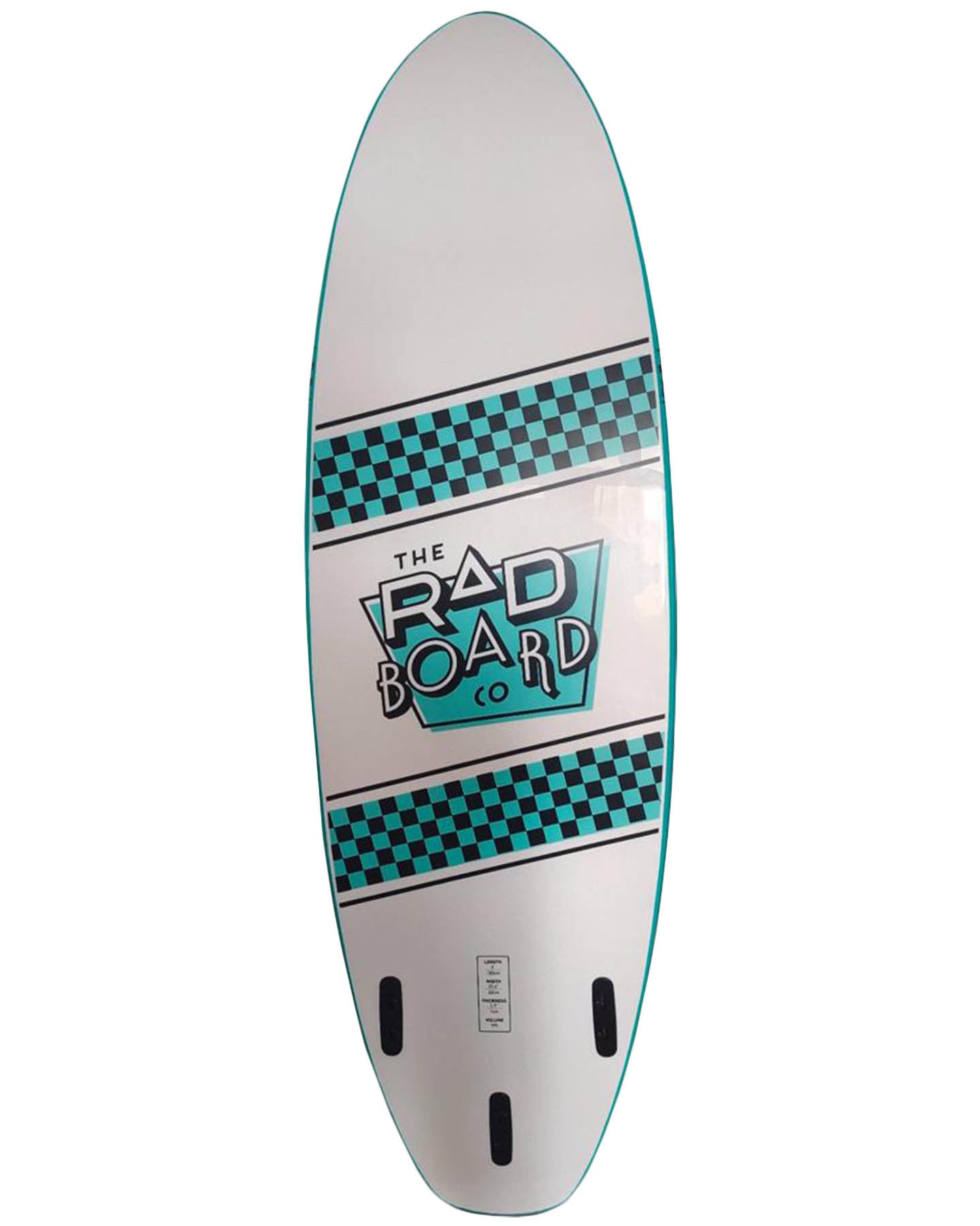 Rad Soft Top Surfboard 6 Aqua - Default Title