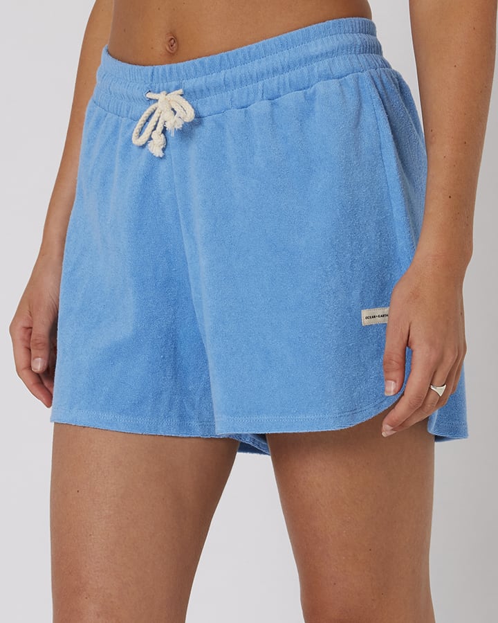 Ocean and Earth - Ladies Daydream Terry Shorts