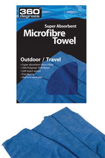 360 Degrees Microfibre Towels - Large