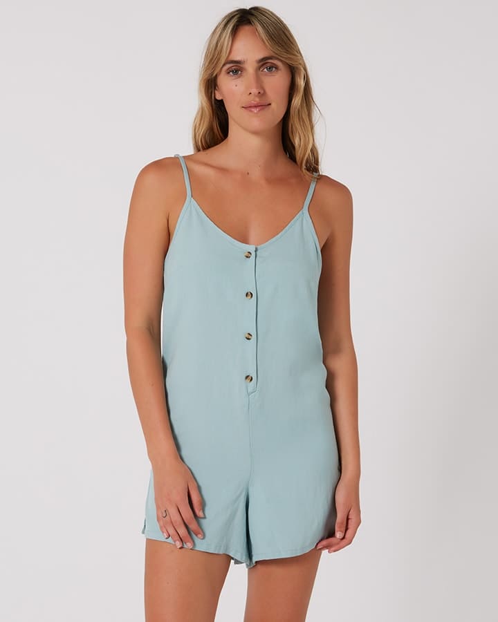 Ocean and Earth - Ladies Sunray Linen Playsuit