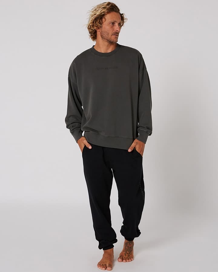 Ocean and Earth - Mens Priority Slouch Crew