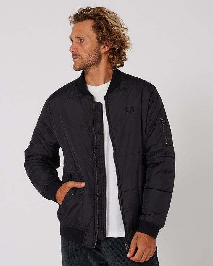 Ocean and Earth - Mens Blackout Puffer Jacket