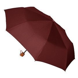 Clifton 1144 Super Mini Timber Handle Burgundy Umbrella - Default Title