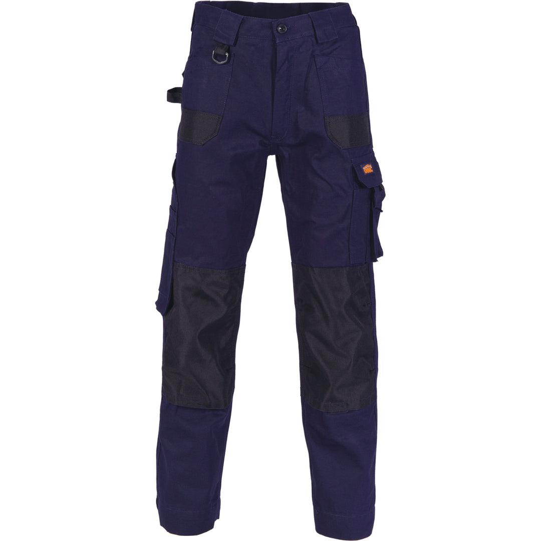 DNC Duratex Cotton Duck Weave Cargo Pants Knee Pads Not Included Navy 107R - Default Title