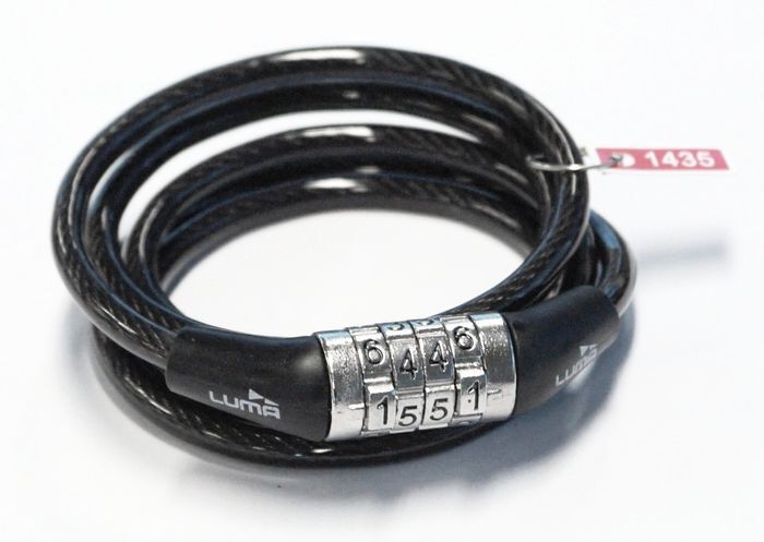 Luma Lock Cable Combination 6 Mm X 1200 Mm - Default Title