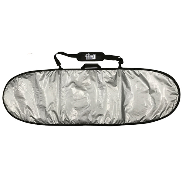 60 Find™ Silver Padded Surfboard Cover - Default Title