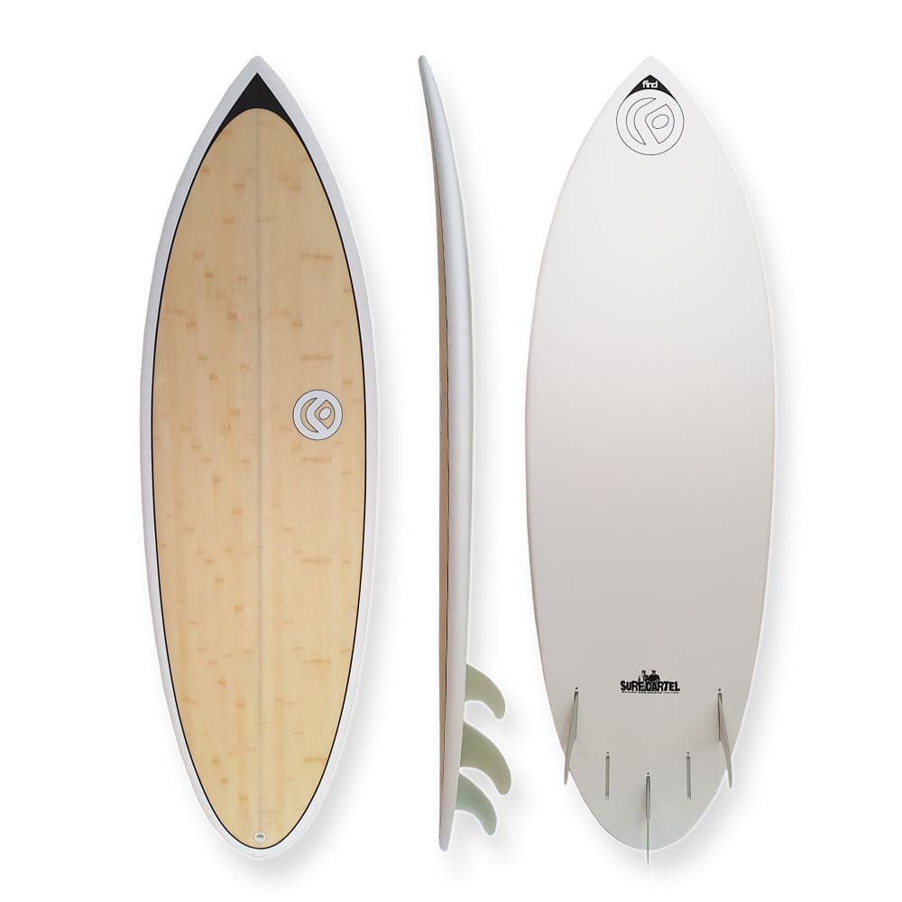 Find™ Blitz Ecoflex 57 Bamboo Surfboard - Default Title