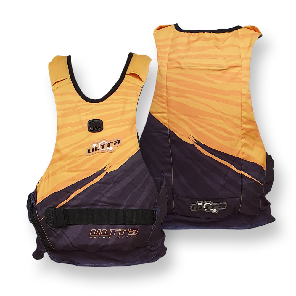 Ultra Life Jacket Pfd A Personal Floating Device Ocean Racer Gold - 2XL