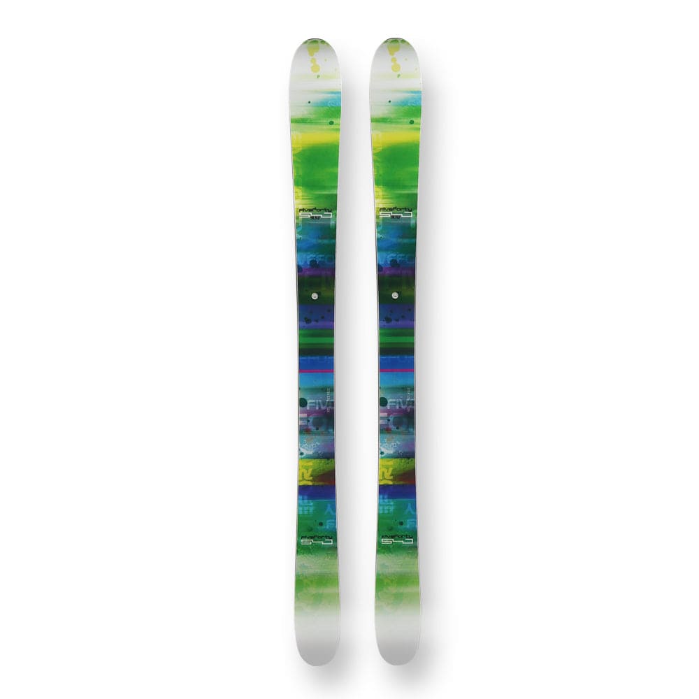 Five Forty Snow Skis Surf White Flat Sidewall 135Cm - Default Title