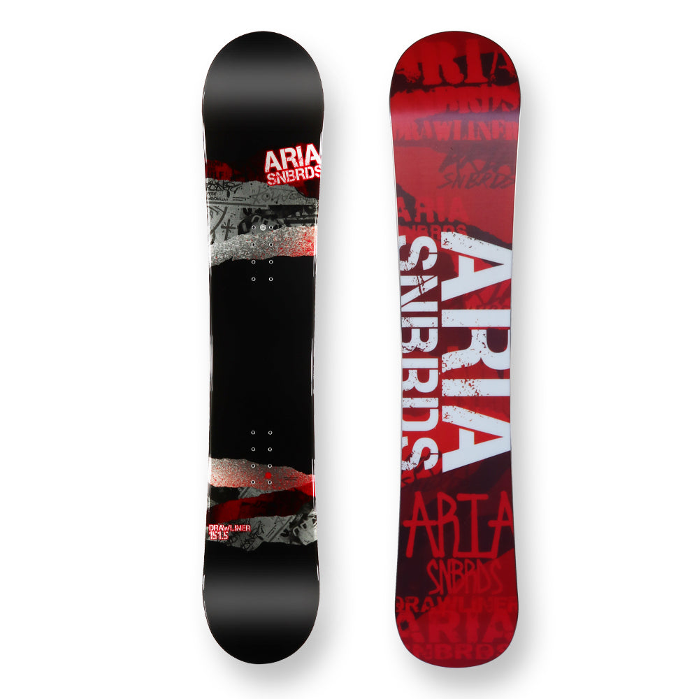 Aria Snowboard 151 5Cm Drawliner Red Camber Capped - Default Title