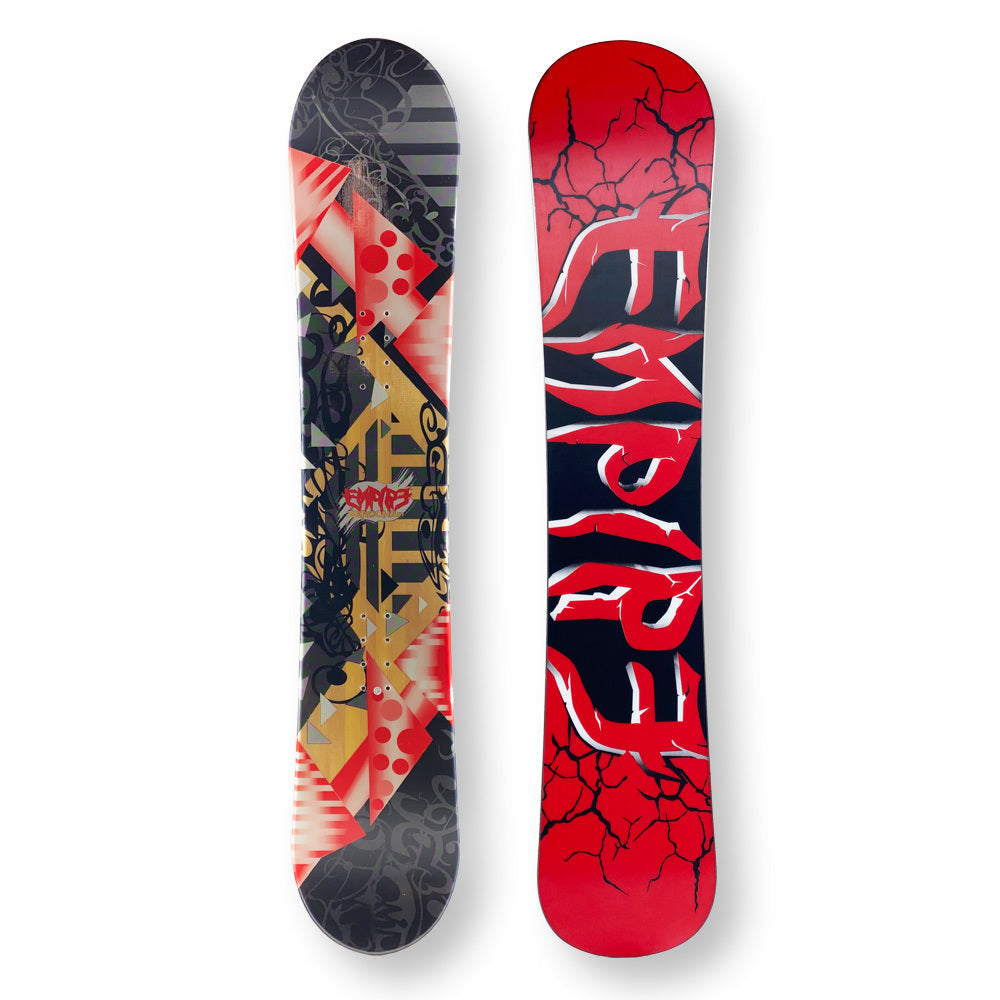 Empire Snowboard 149Cm Zero One Red Twin Tip Camber Capped - Default Title