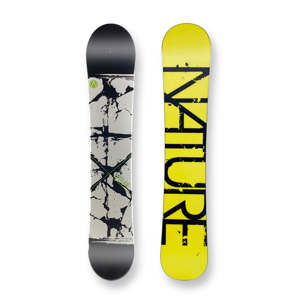 Nature Snowboard B W Green Camber Capped 157Cm - Default Title