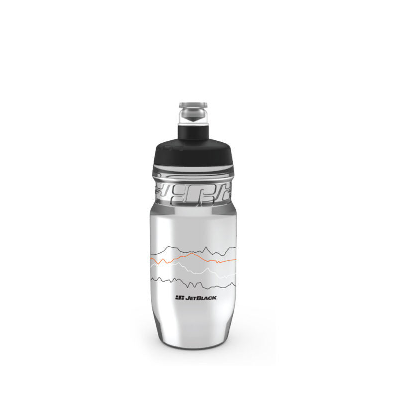 Jetblack Icon Bottle 600Ml Clear Black Lid - Default Title
