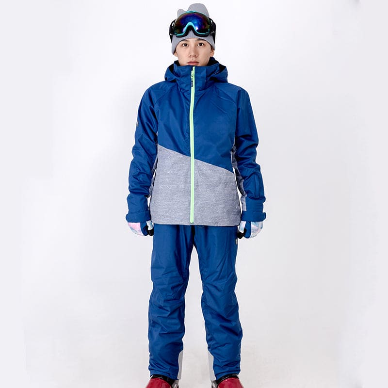 Xp Lucas Men'S Winter Snow Ski Jacket Navy-Grey - Medium