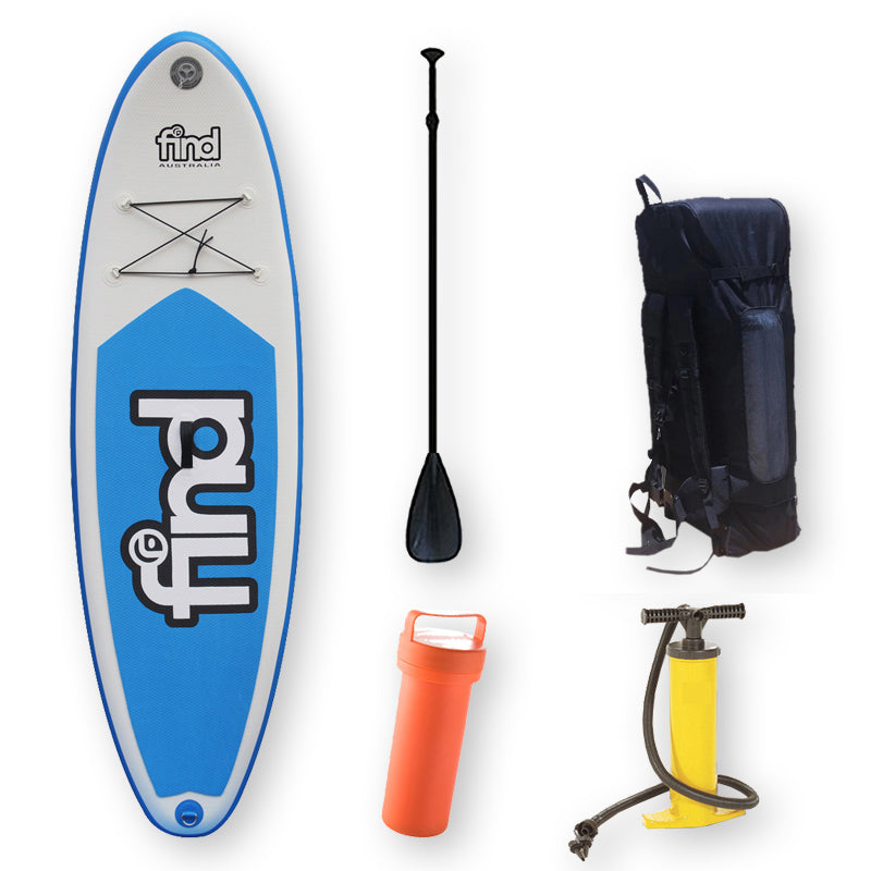 Find™ 92 Techlite Duo Inflatable Isup Stand Up Paddle Board - Default Title
