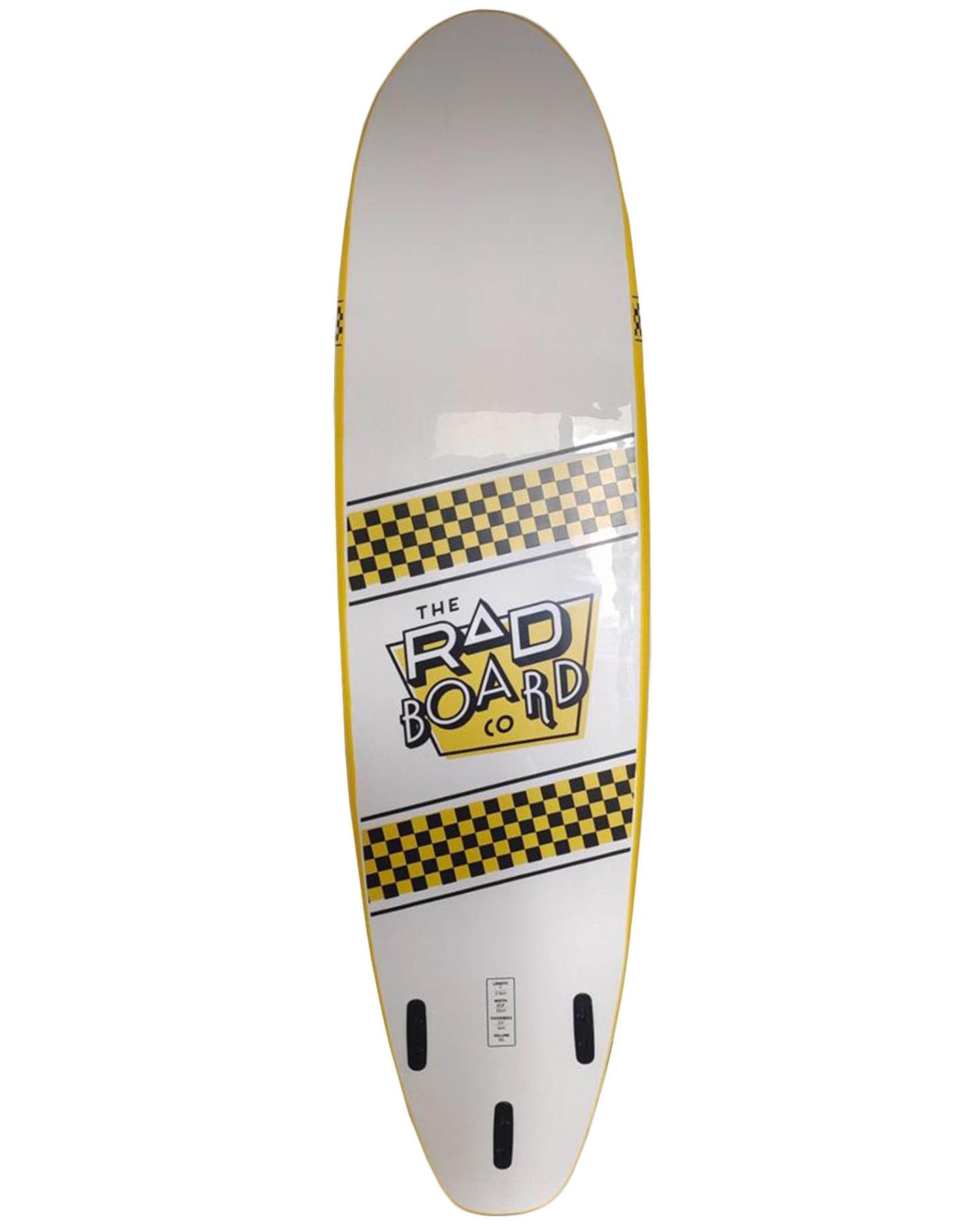 Rad Soft Top Surfboard 7 Yellow - Default Title